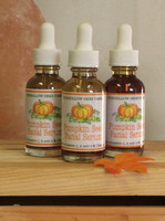 The benefits of pumpkin seed oil are numerous.  It is loaded with Vitamin C, which improves and brightens skin tone.  Has natural amounts of Vitamin E, which promotes skin renewal.  Vitamin K is known for being an anti-inflammatory , and also known to reduce scarring,  and fighting  free radicals.  It is filled with Omega 3 and 6 for more hydration.  Contains Selenium and Zinc which are great in fighting acne.   Ingredients:  Organic Pumpkin Seed Oil, Organic Avocado Oil,  Vitamin E, Helichrysum Essential oil, Geranium Essential oil,  Frankincense Essential oil.   Comes in a 1 oz. bottle with dropper for easy application. 