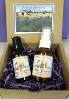Comes in a small gift box with Foxhollow Herb Farm Sticker and bow. 