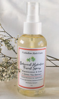 Botanical Hydration Facial Spray and Toner with Frankincense and Rose Oil