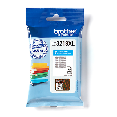 Genuine Brother LC3219XLC Ink Cartridge in Cyan