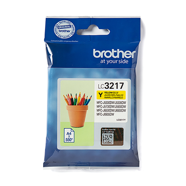 Genuine Brother LC3217Y Ink Cartridge – Yellow