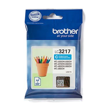 Genuine Brother LC3217C Ink Cartridge – Cyan
