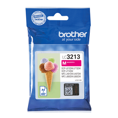 Genuine Brother LC3213M ink cartridge - magenta