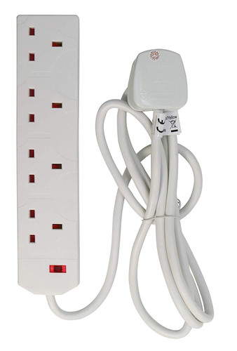 5M 4 gang extension lead