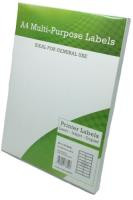  	A4 Multipurpose Label 16 Label Per Sheet 100 Sheets Printer Labels