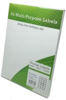 A4 Multipurpose Label 18 Label Per Sheet 100 Sheets Printer Labels