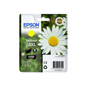 Genuine Epson 18XL Yellow High Capacity Ink Cartridge