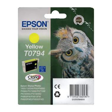 Epson T0794 STYLUS PHOTO High Capacity Yellow Ink