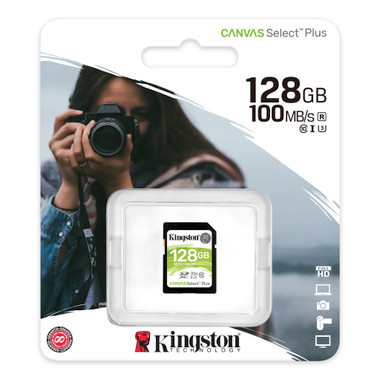Kingston Canvas Select Plus 128GB SD card