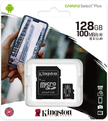 Kingston Canvas Select Plus 128GB Micro SD card