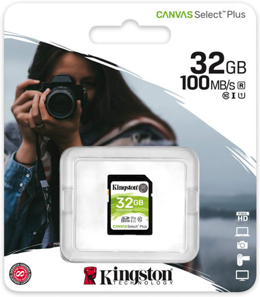 Kingston Canvas Select Plus 32GB SD card