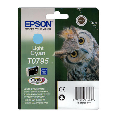 Epson T0795 STYLUS PHOTO High Capacity Light Cyan