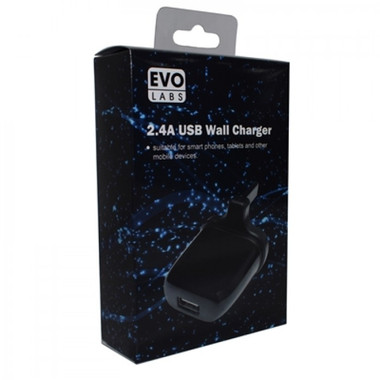 EvoLabs 2.4A USB Wall Charger