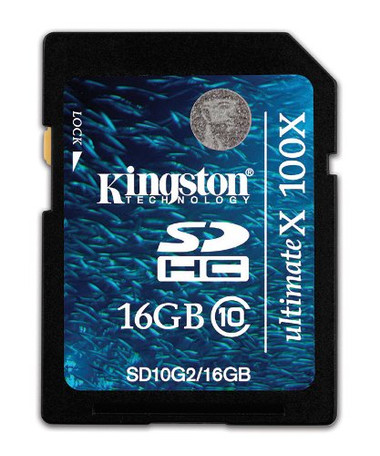 Kingston 16GB Full Size SDHC Class 10 Flash