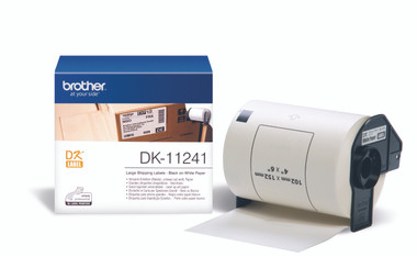 -Brother DK-11241 Large Shipping Label 102x152mm (Roll of 200)