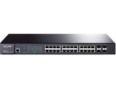 TP-Link TL-SG3424 JetStream 24 Port Gigabit L2 Lite Managed Switch with 4 Combo SFP Slots