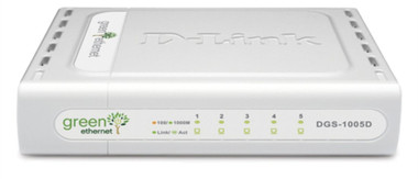 D-Link DGS-1005D - 5-Port Gigabit Green Ethernet Switch