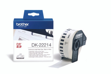 -Brother DK-22214 Continuous-length Label 12mm (30.48m)