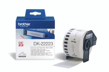 -Brother DK-22223 Continuous-Length Label 50mm (30.48m)