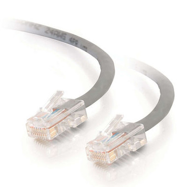 C2G 0.5m Cat5E 350MHz Non-Booted Assembled Patch Cable - Grey