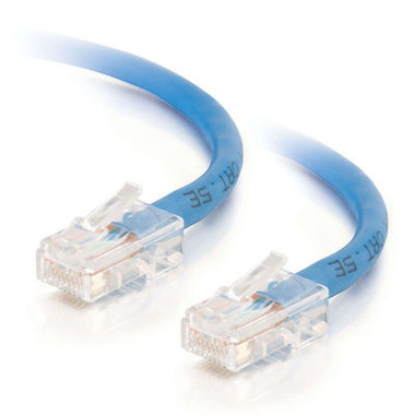 C2G 20m Cat5E 350MHz Non-Booted Assembled Patch Cable - Blue