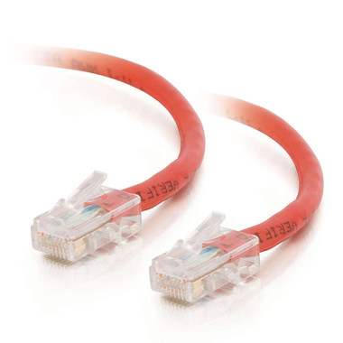C2G 0.5m Cat5E 350MHz Non-Booted Assembled Patch Cable - Red