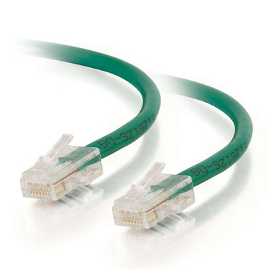 C2G 1.0m Cat5E 350MHz Non-Booted Assembled Patch Cable - Green