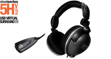 SteelSeries 5H v2 USB Headset (PC) (7.1 USB Sound)
