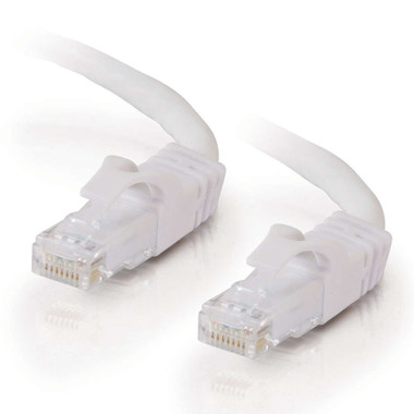 C2G 0.5m Cat6 Booted Unshielded (UTP) Network Patch Cable - White