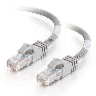 C2G 1.5m Cat6 550 MHz Snagless Crossover Cable - Grey