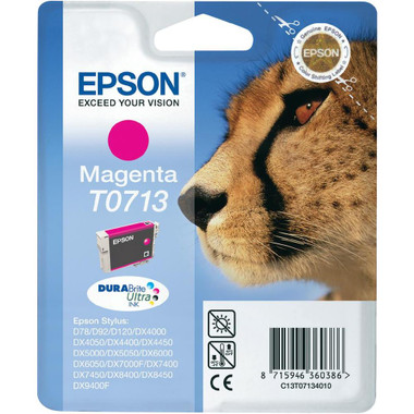 Epson T0713 - Print cartridge - 1 x Magenta