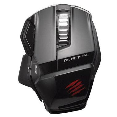 Mad Catz R.A.T.M Bluetooth Gaming Mouse - Gloss Black