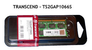 Transcend TS2GAP1066S 2GB Memory Module for Apple Notebook