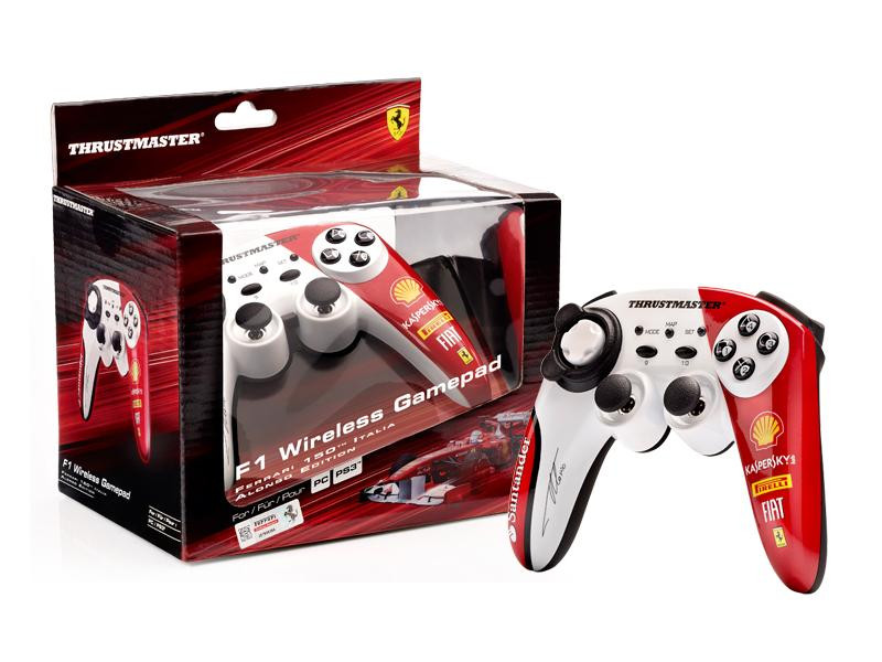Thrustmaster F1 Ferrari 150 Alonso Edition Wireless Gamepad (PC ...