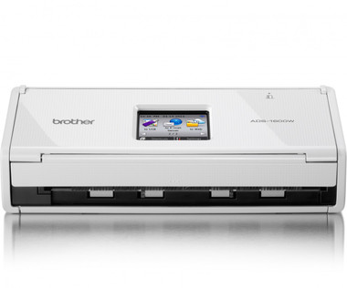 Brother ADS-1600W Compact Document Scanner + Wireless  