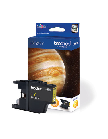 Brother LC1240Y Genuine Ink Cartridge - Yellow