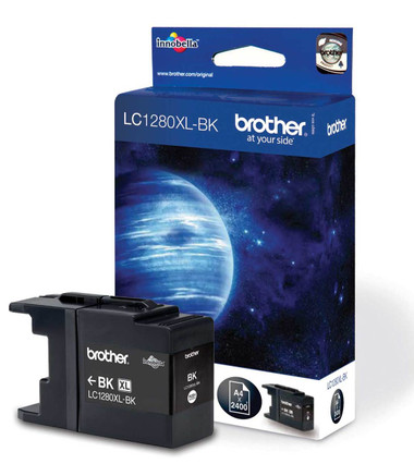 Brother LC1280XLBK Genuine High Capacity Ink Cartridge - Black