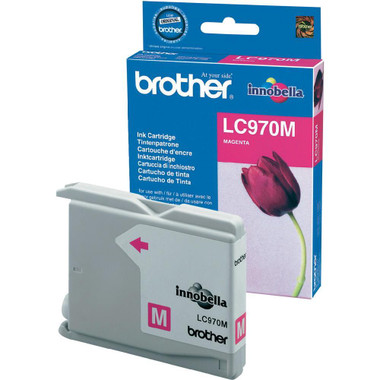 Brother LC970M Genuine Ink Cartridge - Magenta