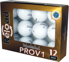 Refurbished Titleist Pro V1 Golf Balls (1 Dozen)
