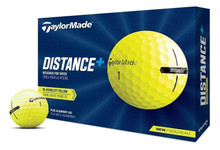 TaylorMade 2021 Distance+ Golf Balls - Yellow