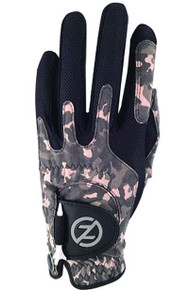 Zero Friction Men's Compression Fit Golf Gloves - One Size - Camo