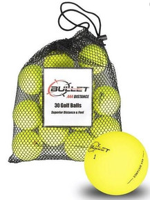 Bullet .444 Distance Matte Golf Balls (30-Ball Pack)