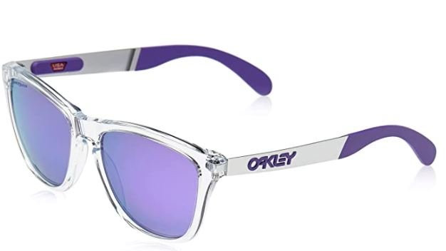 konkurrenter Udfør forklare Oakley Frogskins mix Sunglasses - Clear w/ Prizm Violet Polarized - Hole  Out Golf Shop