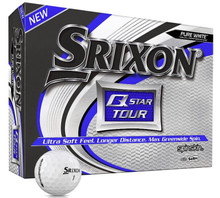 Srixon Q-Star Tour 3 Golf Balls - White - 1-Dozen