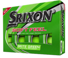 Srixon Soft Feel Brite Golf Balls - Brite Green - 1-Dozen