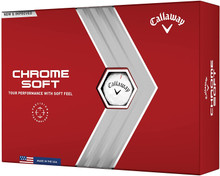 Callaway Golf Chrome Soft 2022 Balls - White - 1-Dozen