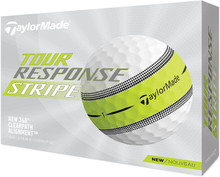 TaylorMade Golf 2022 Tour Response Stripe Golf Balls - 1-Dozen
