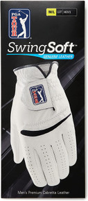PGA TOUR Men's SwingSoft Leather Golf Glove