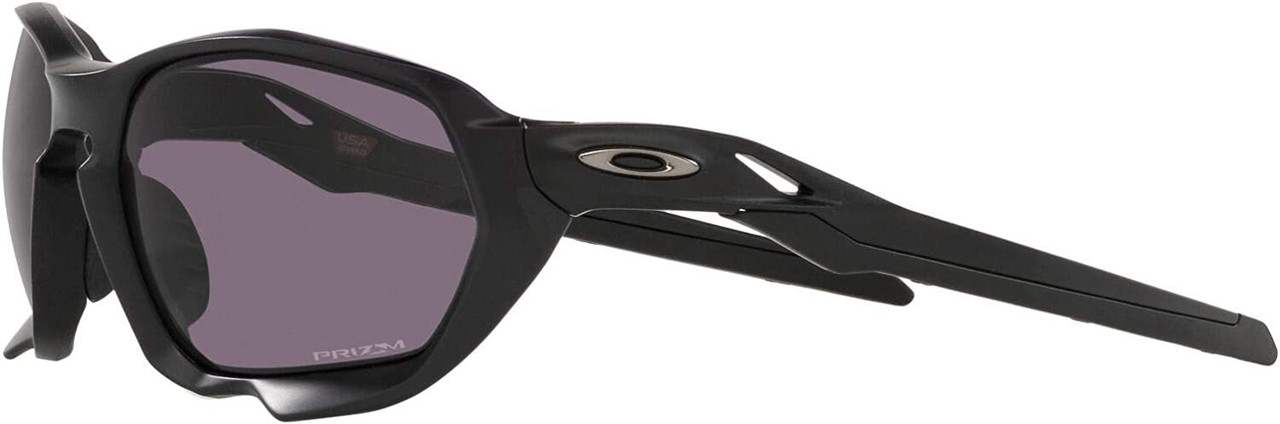 Oakley Plazma Sunglasses - Matte Black w/ Prizm Grey - Hole Out Golf Shop