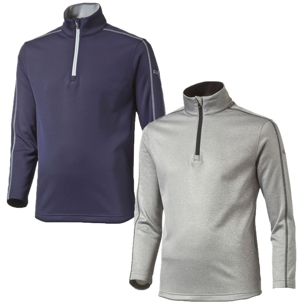 Puma Golf Juniors Core Fleece 1/4 Zip Pullover